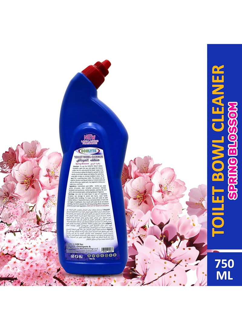 ECOLYTE+ Disinfectant Toilet Bowl Cleaner - Spring Blossom - Image 2